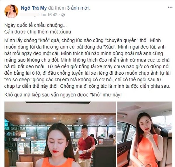 Vừa đăng quang đã vội lấy chồng á hậu bị chồng bắt mỗi ngày phải xách 1 chiếc túi hiệu - 2