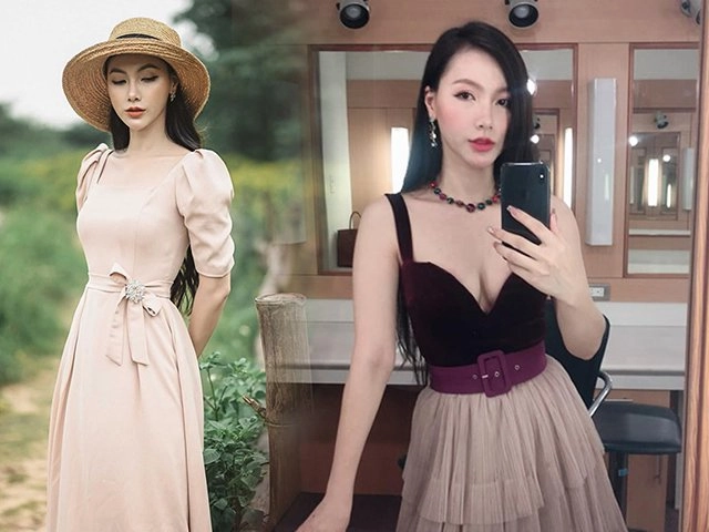 Đọ ngực khủng bên mon 2k ngân 98 gây nhức mắt vì để lộ miếng dán ngực kém duyên - 16