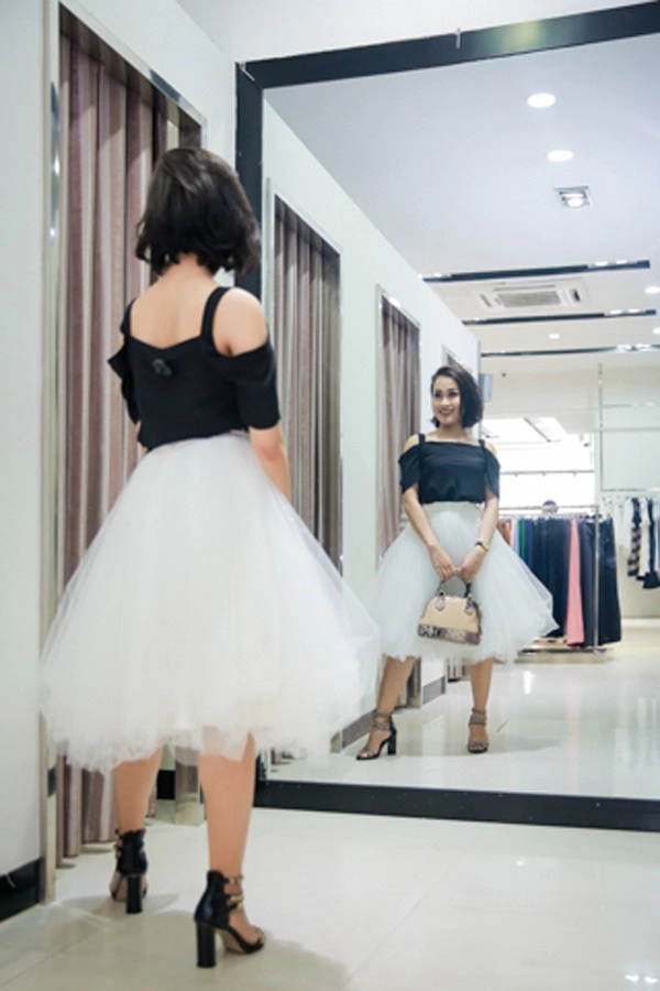 9x phương phương xinh đẹp tài năng cùng gout thời trang công sở hút mắt - 9