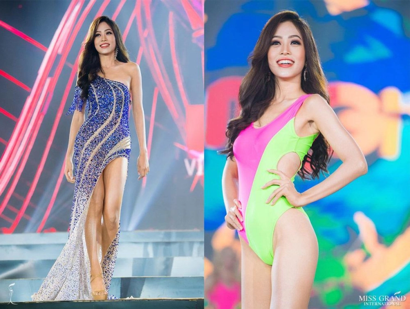 Á hậu phương nga ghi điểm nhờ yếu tố này trong bán kết miss grand international 2018 - 1