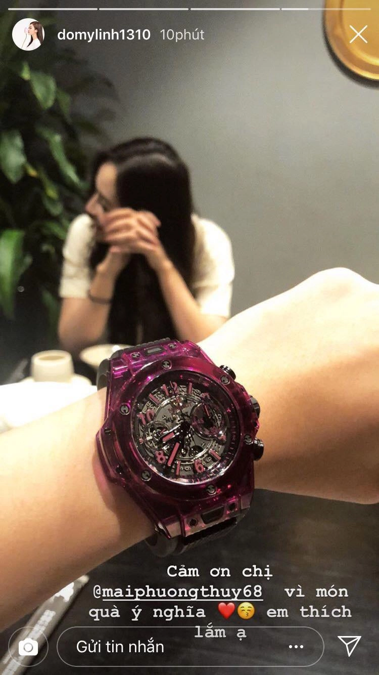 Ai đại gia như mai phương thuý tặng hẳn đồng hồ tiền tỷ mừng sinh nhật đỗ mỹ linh - 1
