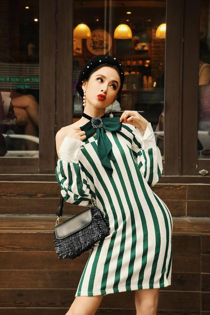 Angela phương trinh cực sexy đối lập hoa hậu thu hoài mộng mị với áo dài - 3