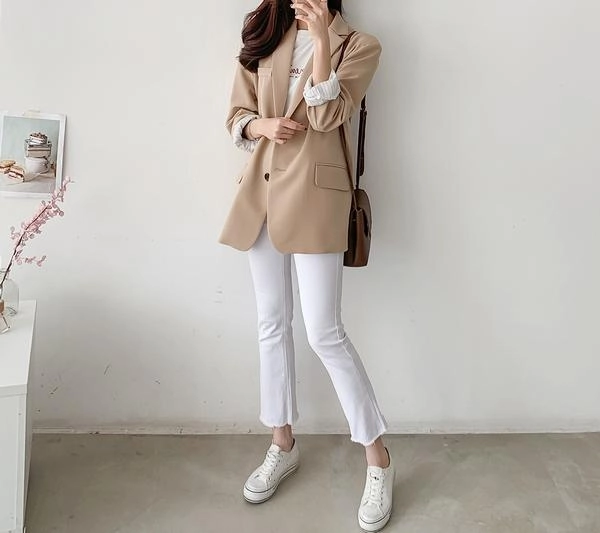 Áo len không được áo cộc không xong nhất định diện áo blazer theo 2 combo này ngày trở gió - 6