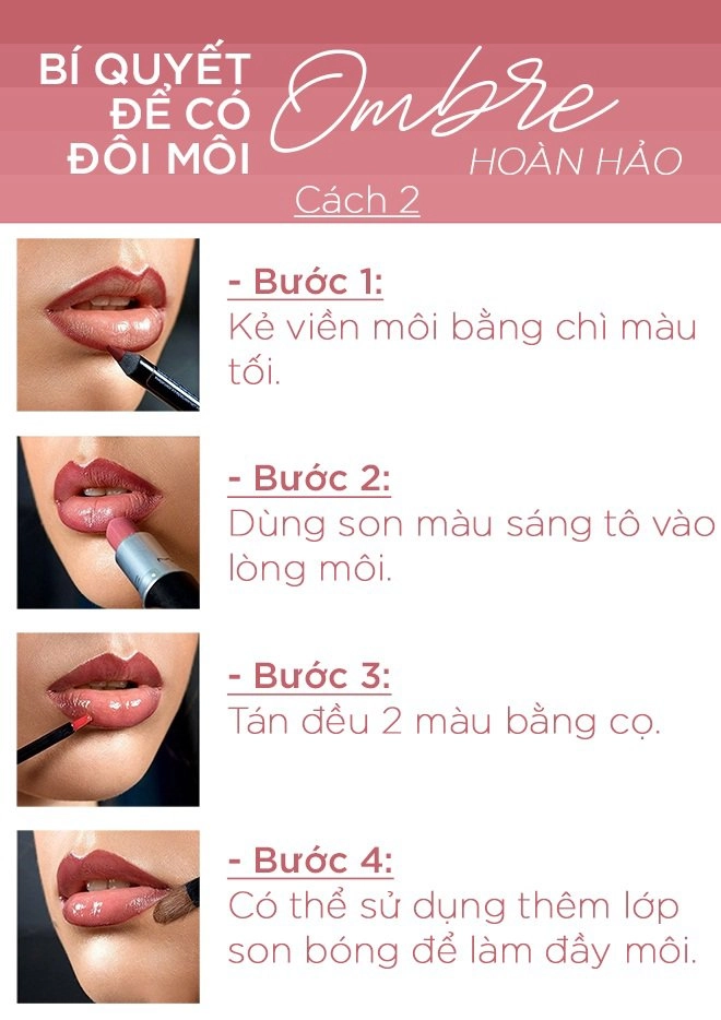 Bí kíp đánh môi ombre hoàn hảo cho ngày đông càng thêm rực rỡ - 3