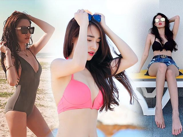 Bích phương midu nhã phương diện bikini khi gái ngoan khoe đường cong rực lửa - 1