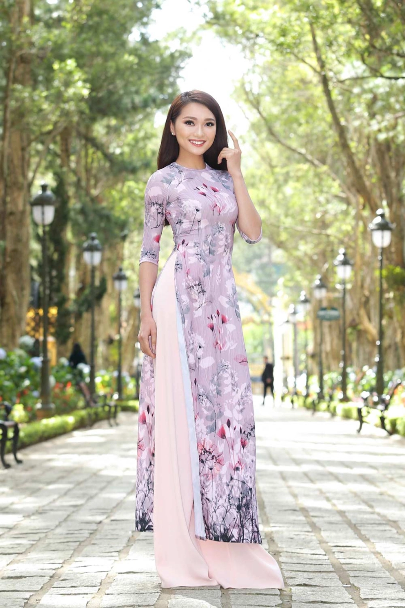 Bốc lửa và nóng bỏng nhưng thí sinh hoa hậu hoàn vũ vẫn ngọt ngào với tà áo dài - 9