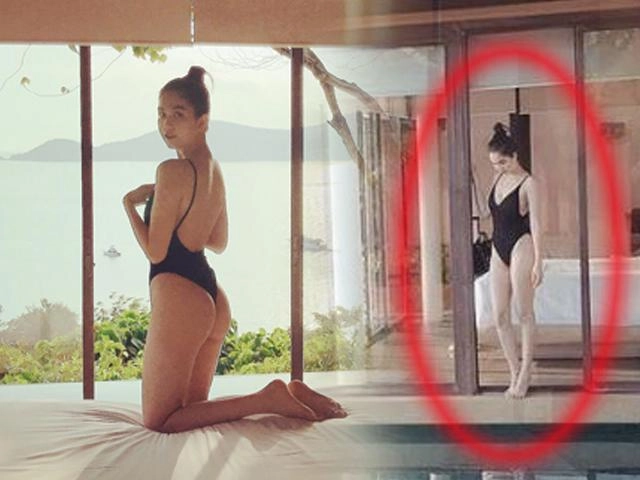 Chán khoe hàng hiệu ngọc trinh diện bikini khoét bạo khoe lưng trần nuột nà trắng mịn - 2