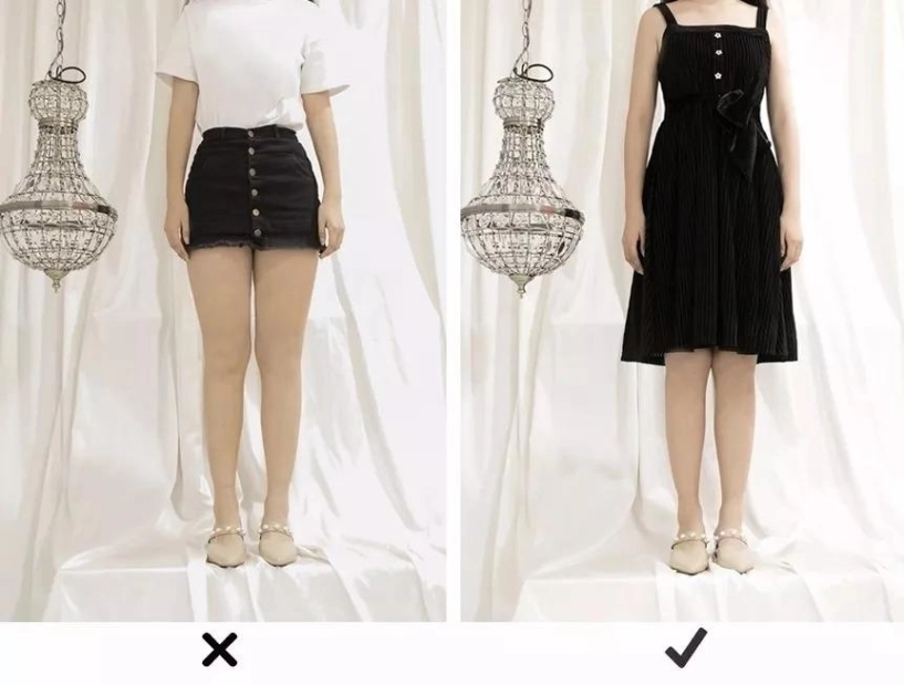 Chân to ngắn hay vòng kiềng mà cứ mặc những kiểu váy thì bị chê cũng chẳng oan - 4