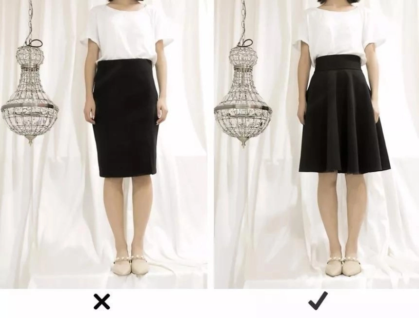 Chân to ngắn hay vòng kiềng mà cứ mặc những kiểu váy thì bị chê cũng chẳng oan - 6