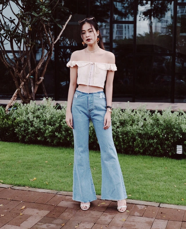 Chán váy điệu hoàng thùy linh lăng xê loạt quần không thể chất hơn - 1