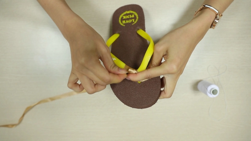 Chế tông thành sandals siêu xinh đi biển - 2