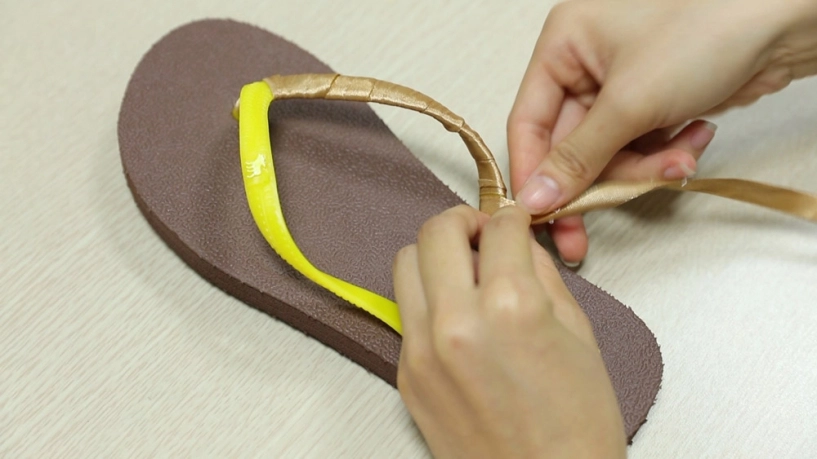 Chế tông thành sandals siêu xinh đi biển - 3