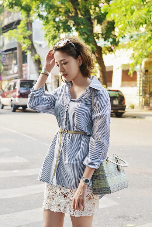 Chọn váy sơ mi cực xinh cho bạn gái đi làm lẫn dự tiệc - 4