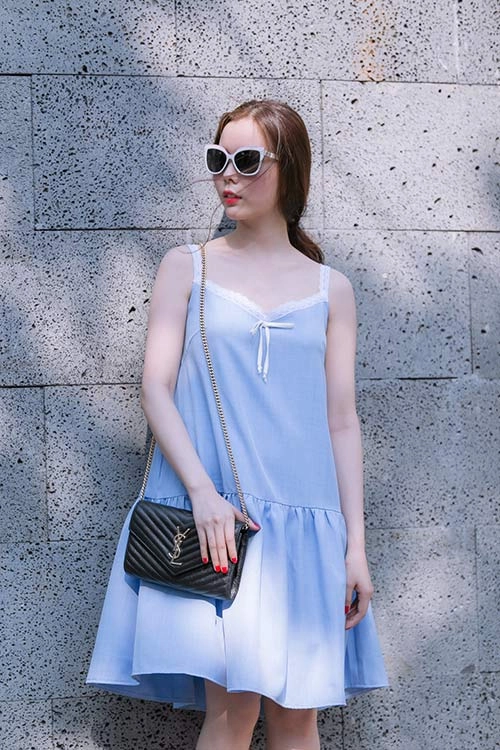 Cô gái sài thành diện áo đầm mát mắt giữa nắng tháng 4 - 4