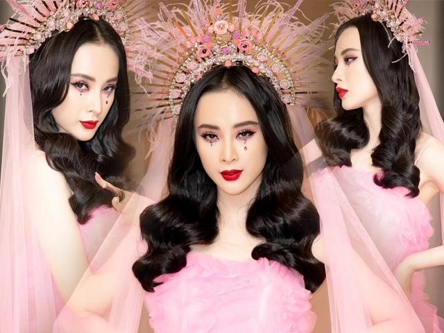 Khoe đùi trắng nõn nà angela phương trinh đánh bại chi pu khi đụng váy - 11
