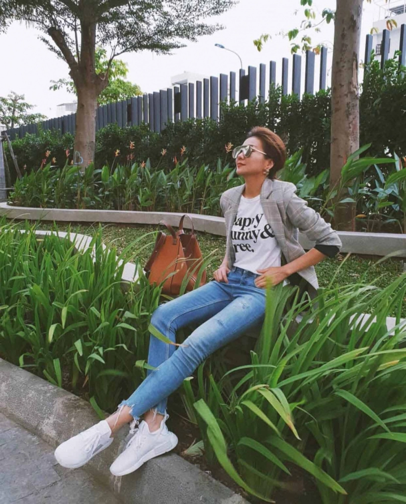 Cứ ngắm tủ đồ của tăng thanh hà thanh hằng chị em sẽ biết mùa thu nên mặc gì - 9