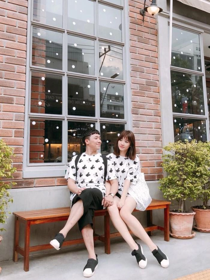Cũng chăm mặc đồ đôi nhưng trường giang vẫn thua trấn thành vì chưa dám làm điều này - 5