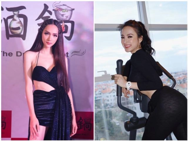 Cùng diện áo trong suốt sexy tưởng angela phương trinh đẹp nhất ai ngờ nhìn hương giang mà rụng tim - 1