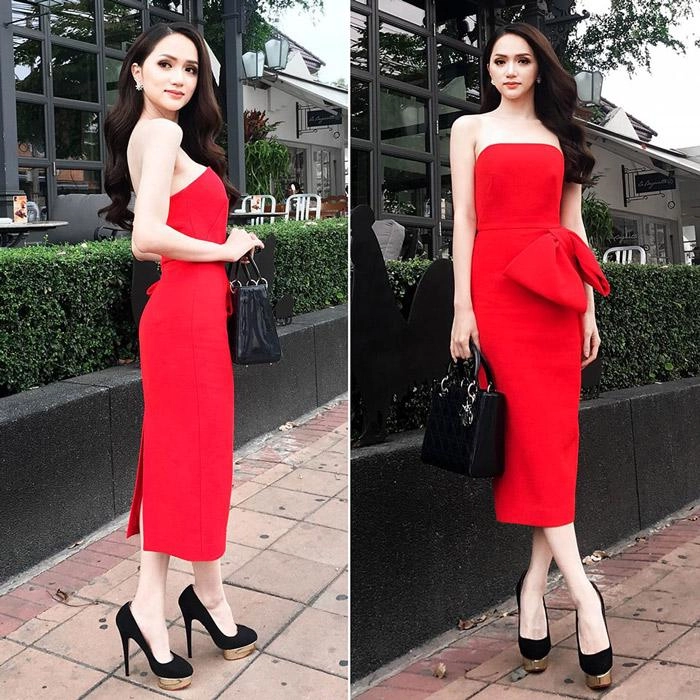 Cuối cùng hương giang cũng chạm trán và đọ sắc với thần tiên tỉ tỉ thái lan rồi - 8