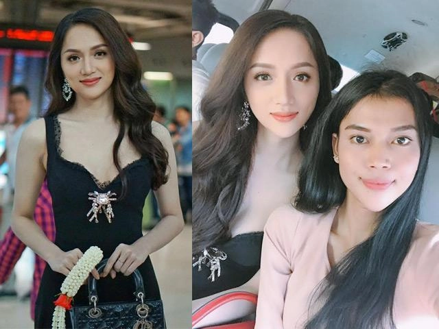 Cuối cùng hương giang cũng chạm trán và đọ sắc với thần tiên tỉ tỉ thái lan rồi - 9
