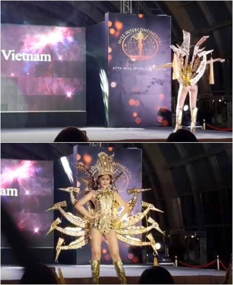 Dát vàng cho bộ quốc phục ngân anh vẫn tiếp tục bại trận tại miss intercontinental 2019 - 1