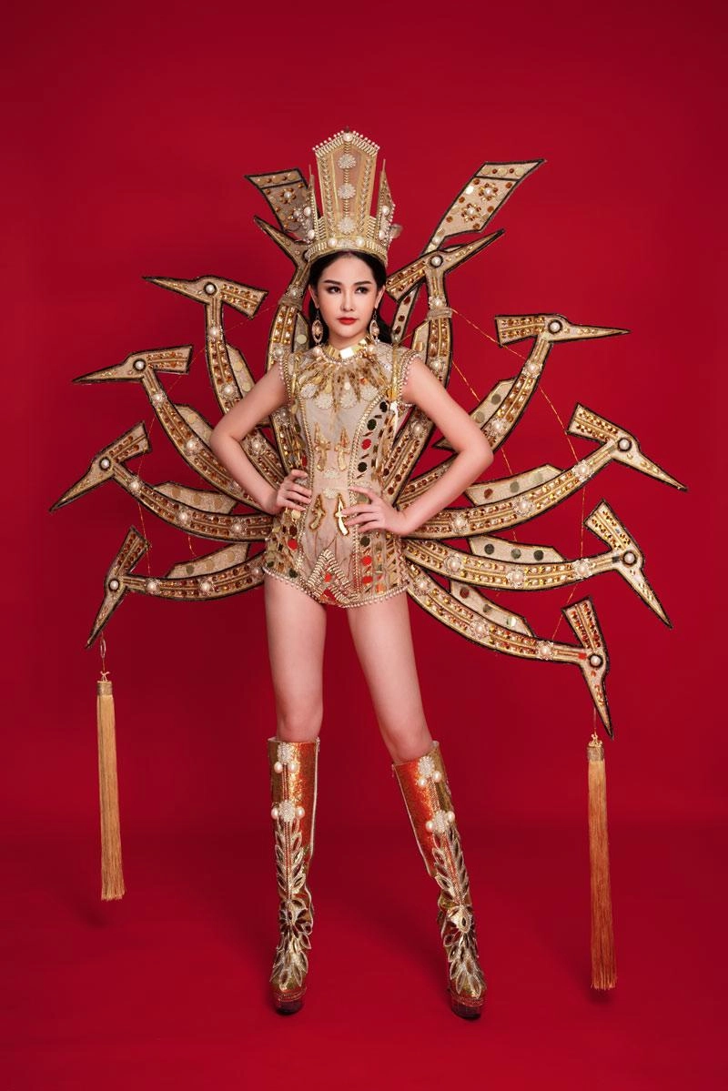 Dát vàng cho bộ quốc phục ngân anh vẫn tiếp tục bại trận tại miss intercontinental 2019 - 3