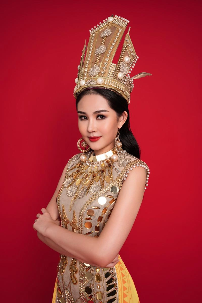 Dát vàng cho bộ quốc phục ngân anh vẫn tiếp tục bại trận tại miss intercontinental 2019 - 4