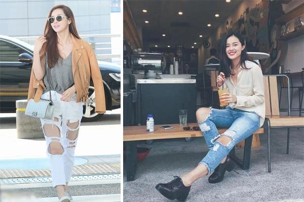 Dẫu đông hay hè quần jeans vẫn là chân ái nhưng nàng ngoài 30 phải lưu ý 4 điều này - 1