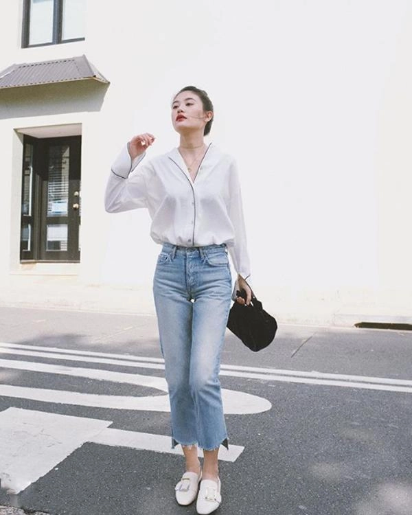 Dẫu đông hay hè quần jeans vẫn là chân ái nhưng nàng ngoài 30 phải lưu ý 4 điều này - 8