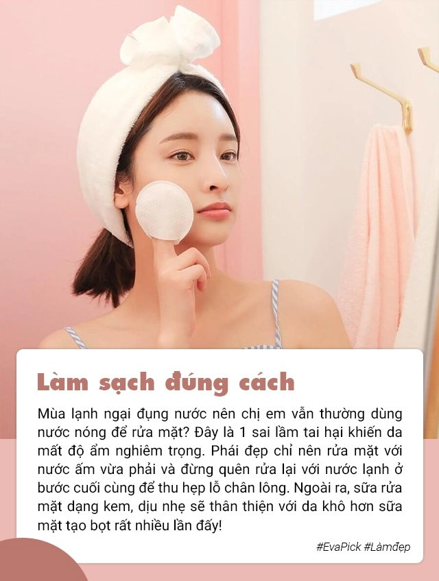 Để da mặt không khô khốc sần sùi mùa lạnh đây là 6 quy tắc chị em cần nắm - 1