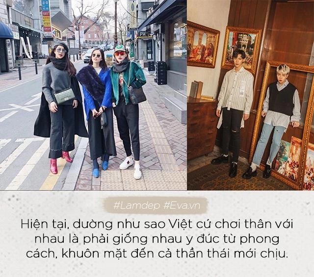 Đến lạ kỳ chuyện showbiz việt cứ chơi thân là phải giống hệt nhau như nhân bản mới chịu - 2