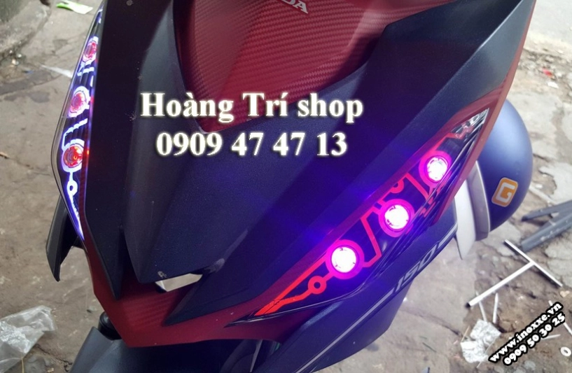 Đèn mắt cú winner 150 đèn mắt lé exciter 150 led audi winner 150 - 8