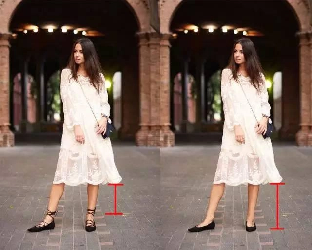 Đi giày bệt mà trông chân vẫn dài thế mới tài - 7