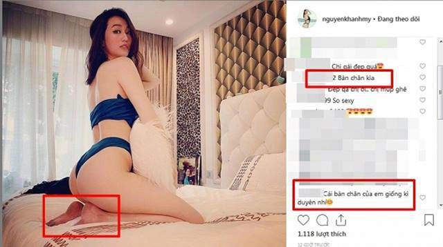 Diện áo tắm sexy trên giường người tình tin đồn của trường giang muối mặt vì lỗi nhạy cảm - 2