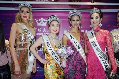 Đơn thân nuôi con vẫn đạt á hậu 1 quý bà toàn cầu - 2