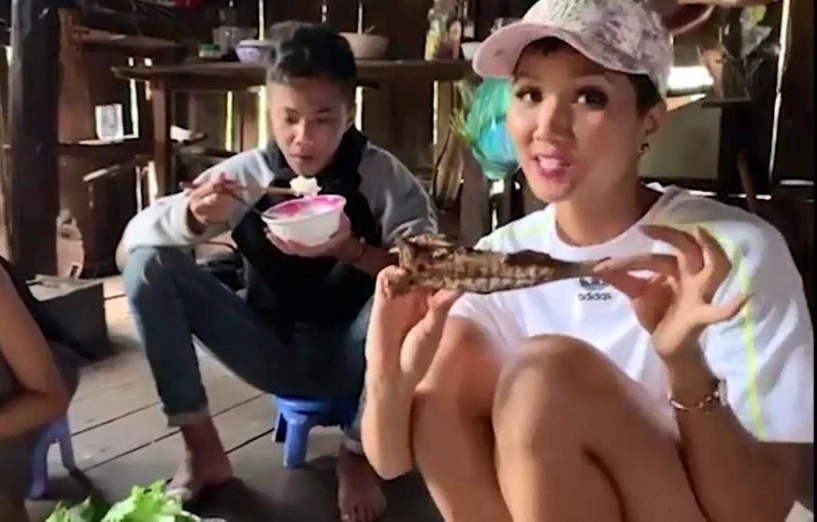 Được hà tăng ngưỡng mộ sau hành trình hhhv và đây là phản ứng của hhen niê - 4