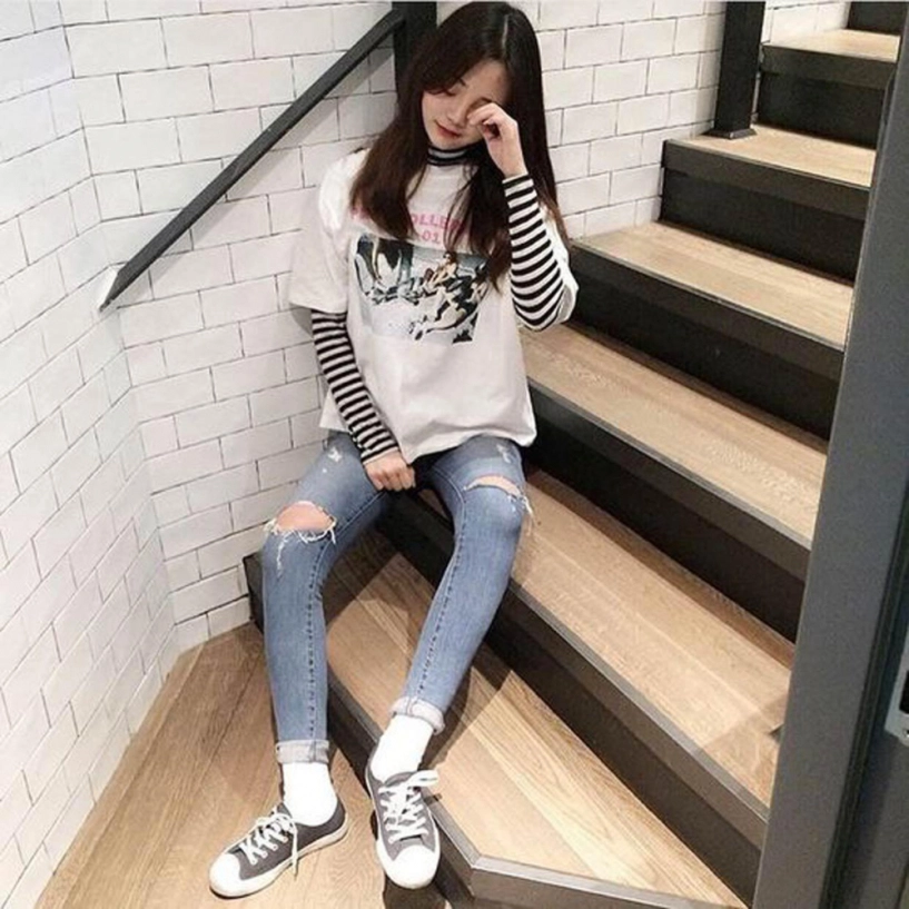 Giàu có như hương giang tăng thanh hà vẫn tiết kiệm phối đồ hè để mặc thu - 4