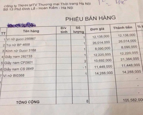 Hà nội tắc đường vì người dân đổ xô mua hàng hiệu trốn thuế - 1