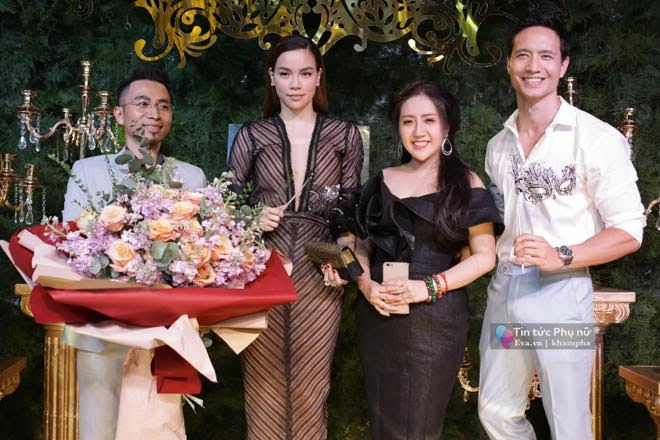 Hồ ngọc hà diện váy xẻ quyến rũ bên cạnh kim lý tại sự kiện - 5