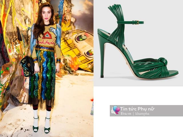 Hồ ngọc hà khoe tủ giày cao đến 7 tầng phân loại chuẩn như shop thời trang - 10