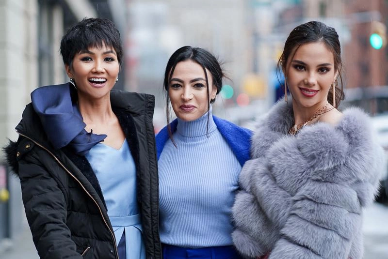 Hoa hậu đẹp nhất thế giới hhen niê được săn đón như ngôi sao tại nyfw 2019 - 4