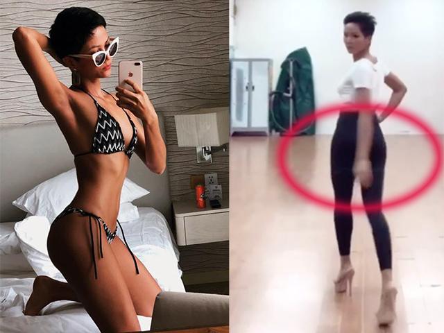Hoa hậu h hen niê trổ tài catwalk vô tình để lộ vòng 3 cực nóng bỏng - 1