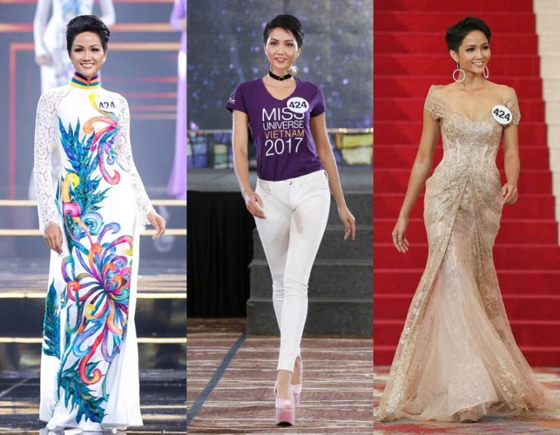 Hoa hậu h hen niê trổ tài catwalk vô tình để lộ vòng 3 cực nóng bỏng - 4