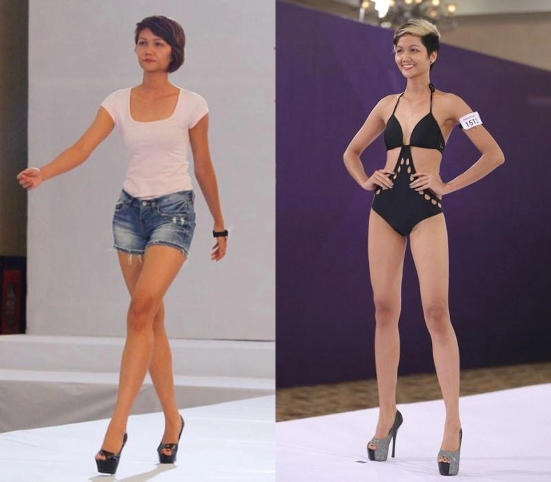 Hoa hậu h hen niê trổ tài catwalk vô tình để lộ vòng 3 cực nóng bỏng - 5