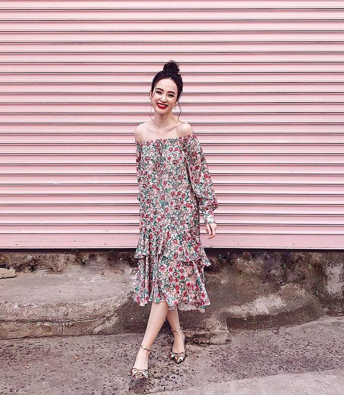 Họa tiết được ca ngợi hết lời nhưng cũng rất dễ phản chủ khiến sao vừa sến vừa béo - 1