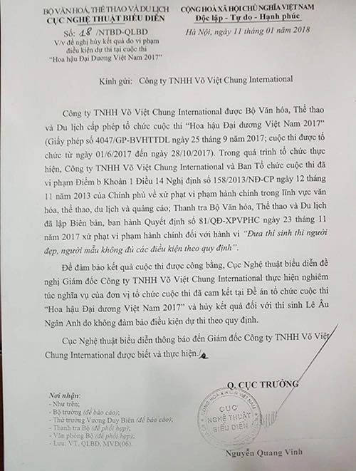 Hot đại diện hh đại dương lên tiếng phủ nhận thông tin tước vương miện - 1