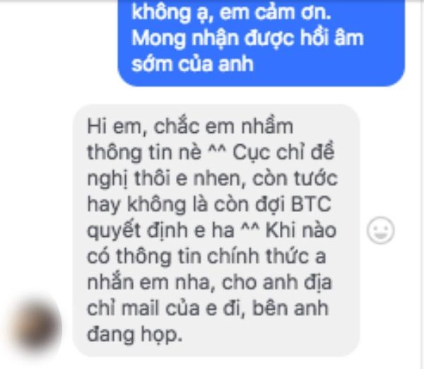 Hot đại diện hh đại dương lên tiếng phủ nhận thông tin tước vương miện - 2