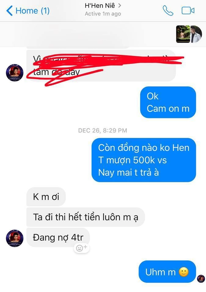 Hot trước đêm chung kết hoa hậu hhen niê vẫn còn nợ 4 triệu tiền đi thi - 2