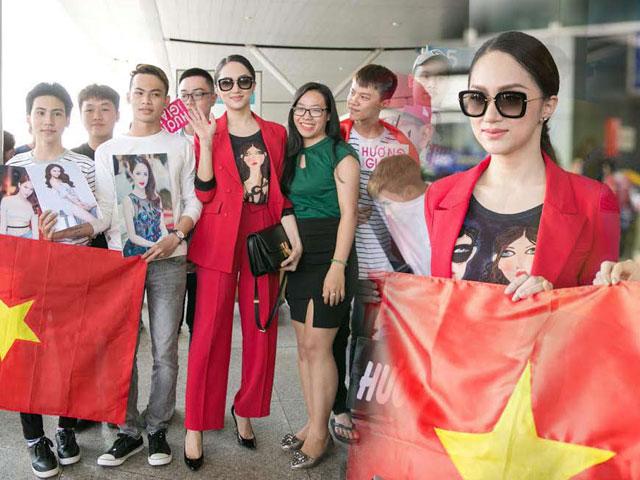Hương giang bắn tiếng anh như gió với các đối thủ tại miss international queen 2018 - 9