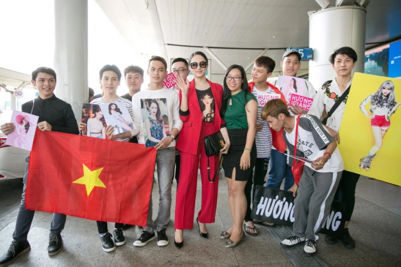 Hương giang chính thức lên đường chiến đấu tại hoa hậu chuyển giới 2018 - 3